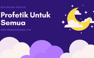 Profetik Untuk Semua