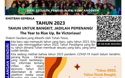 Warta Gereja Minggu Tahun Baru 01 Januari 2023