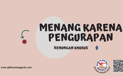 Menang Karena Pengurapan