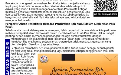 Warta Gereja Minggu 26 Maret 2023