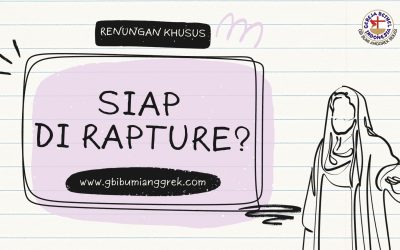 Siap Di Rapture?